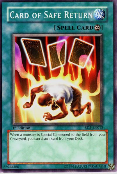 Card Safe Return